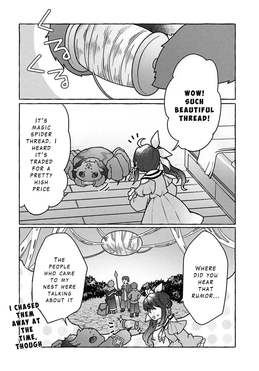 I've Tamed a Spider Monster, So I'm Going to Try My Best at Sewing with Spider Silk! Chapter 2 page 32