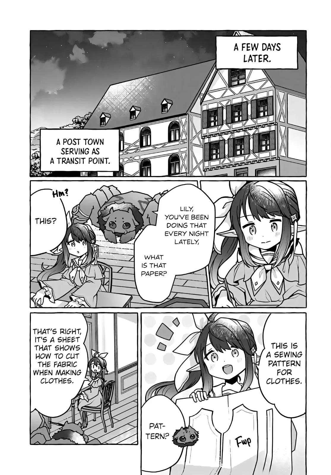 I've Tamed a Spider Monster, So I'm Going to Try My Best at Sewing with Spider Silk! Chapter 3 page 19