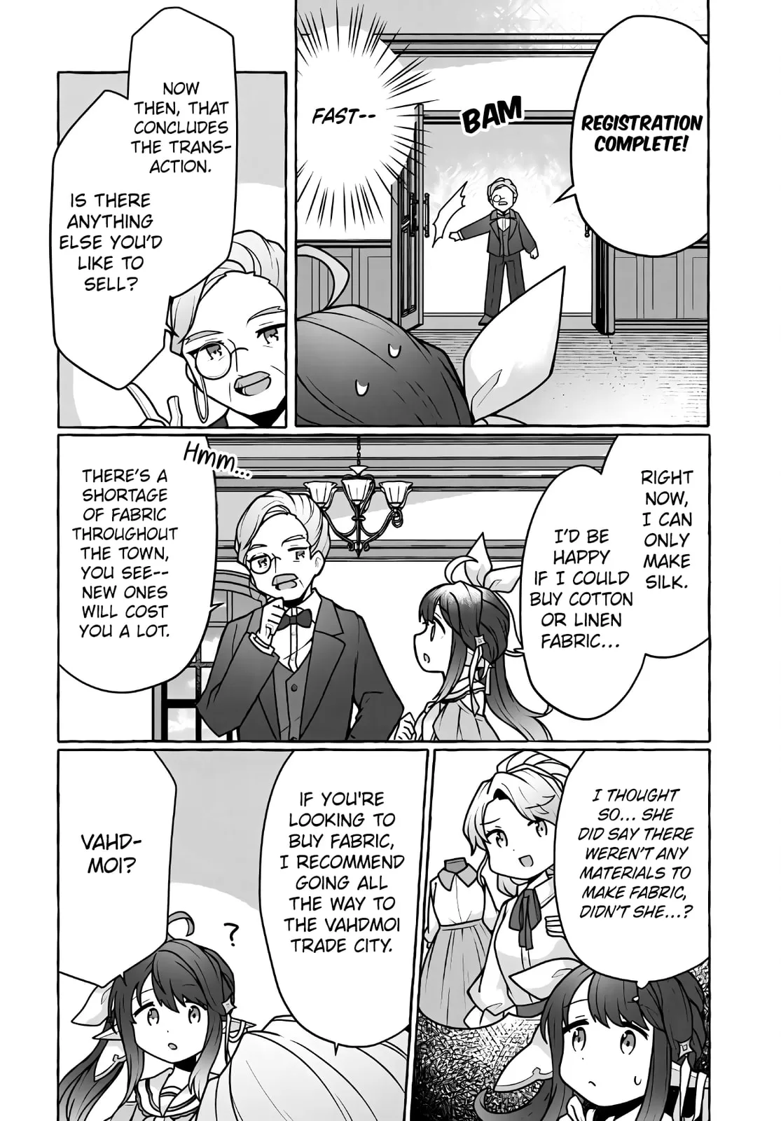 I've Tamed a Spider Monster, So I'm Going to Try My Best at Sewing with Spider Silk! Chapter 3 page 12