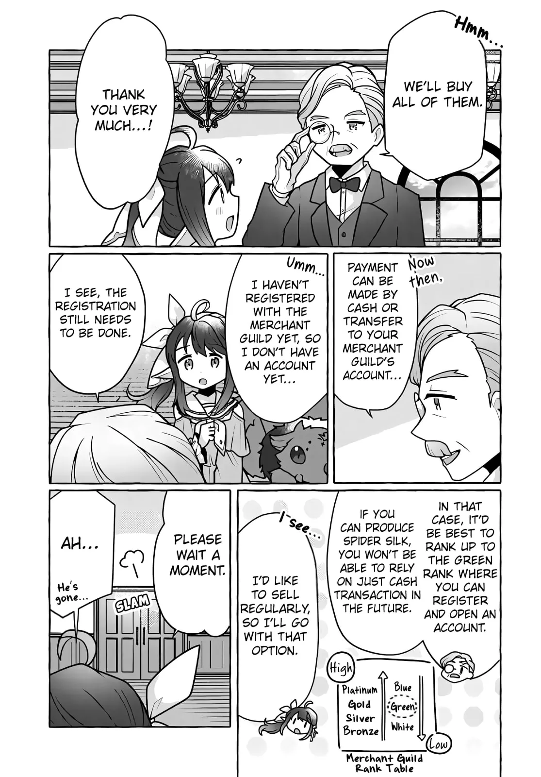 I've Tamed a Spider Monster, So I'm Going to Try My Best at Sewing with Spider Silk! Chapter 3 page 11