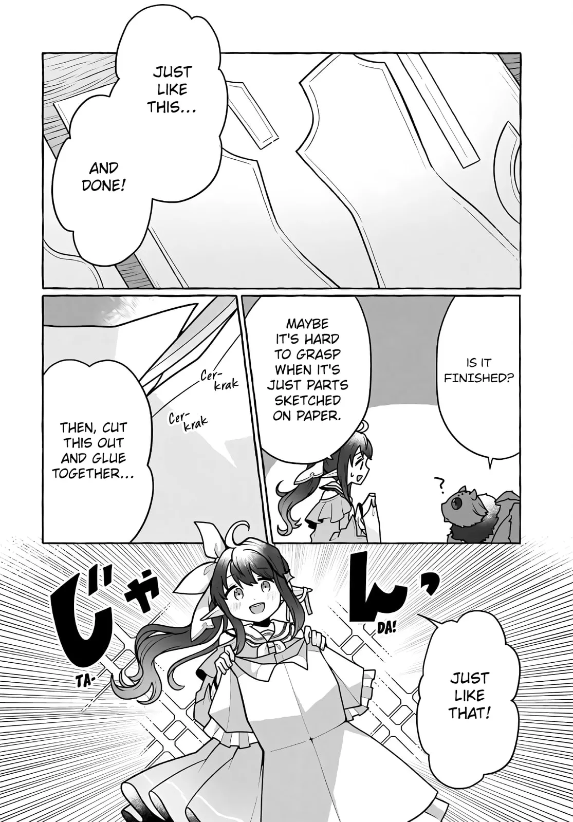 I've Tamed a Spider Monster, So I'm Going to Try My Best at Sewing with Spider Silk! Chapter 3 page 26