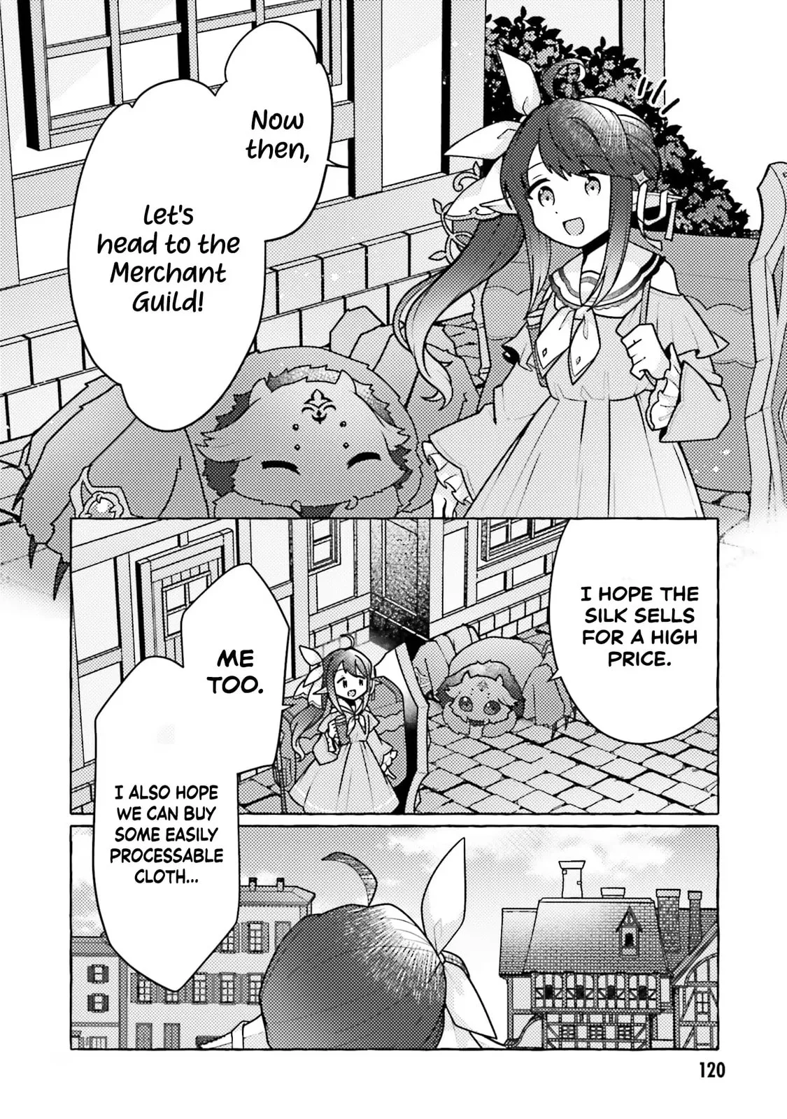 I've Tamed a Spider Monster, So I'm Going to Try My Best at Sewing with Spider Silk! Chapter 4 page 3