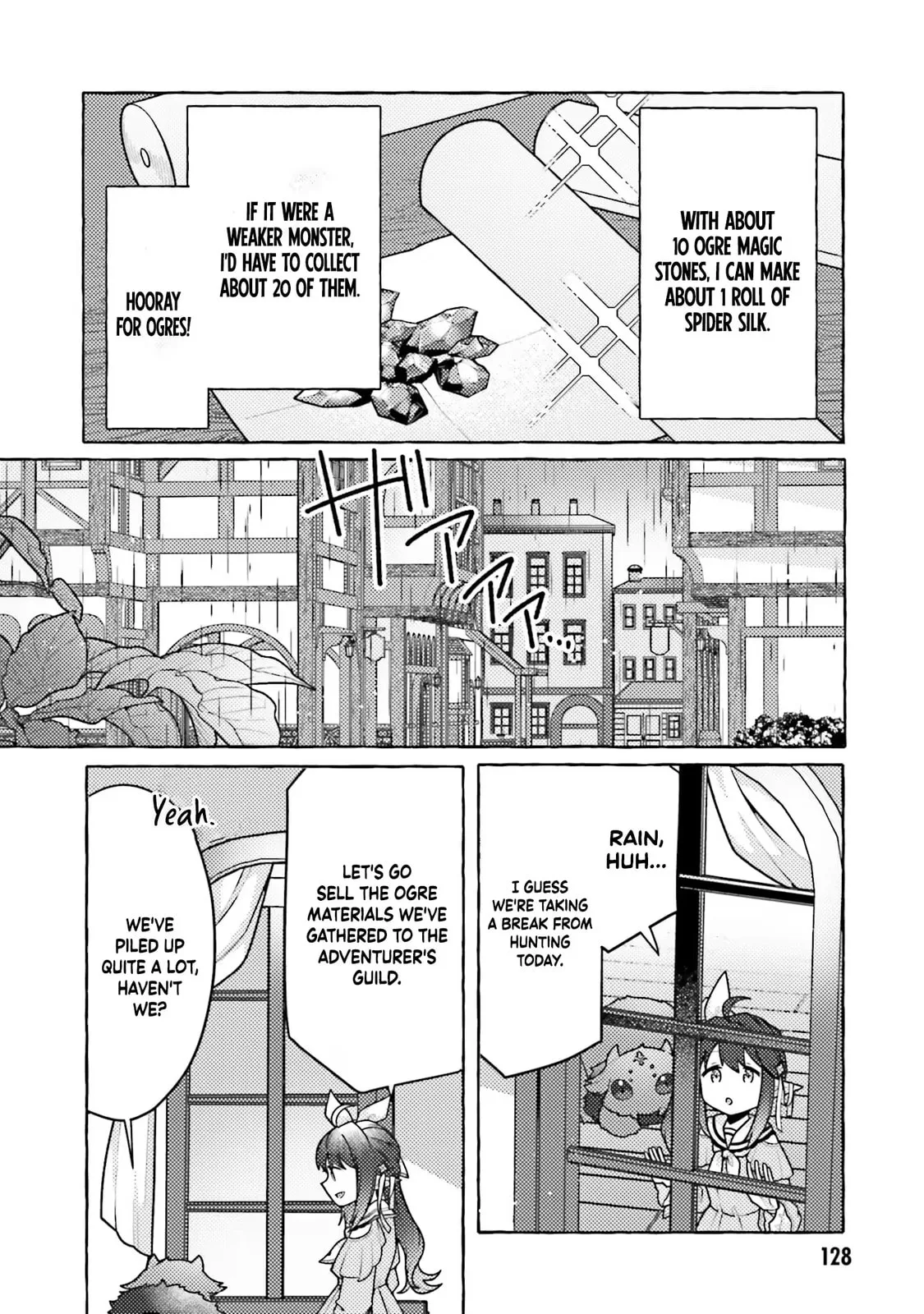 I've Tamed a Spider Monster, So I'm Going to Try My Best at Sewing with Spider Silk! Chapter 4 page 11