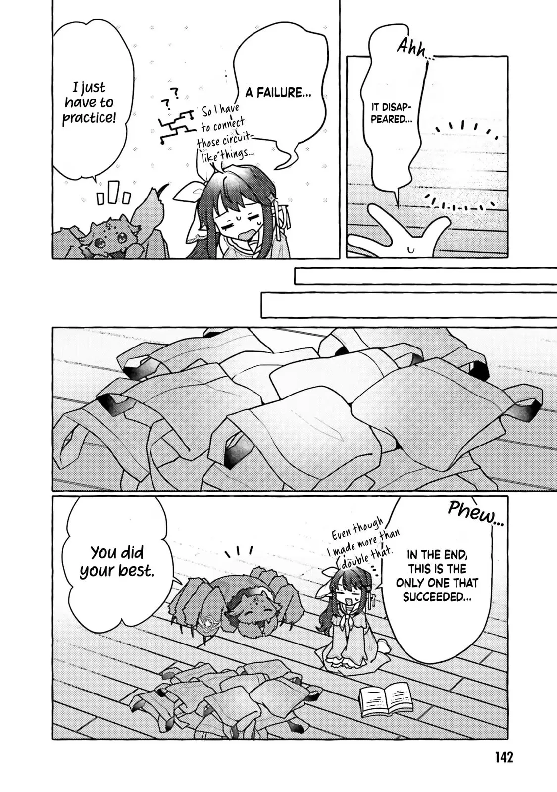 I've Tamed a Spider Monster, So I'm Going to Try My Best at Sewing with Spider Silk! Chapter 4 page 25