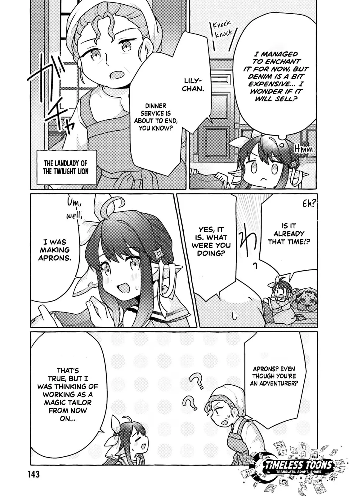 I've Tamed a Spider Monster, So I'm Going to Try My Best at Sewing with Spider Silk! Chapter 4 page 26
