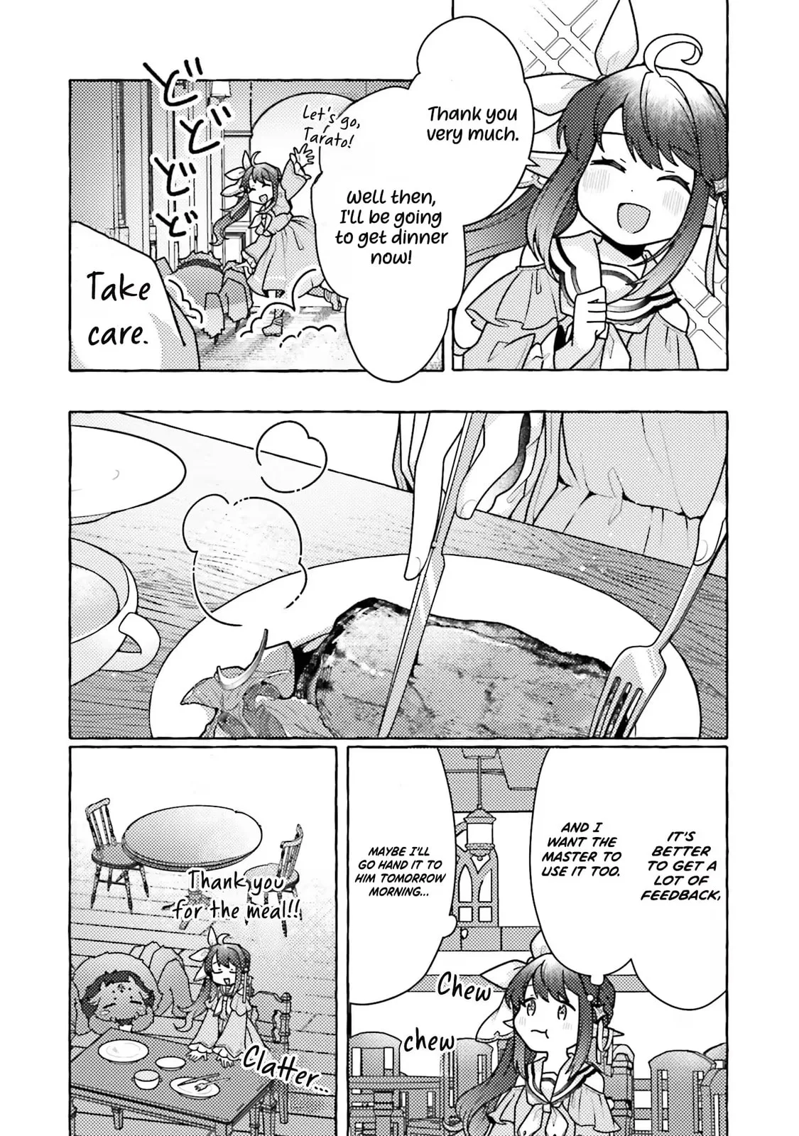 I've Tamed a Spider Monster, So I'm Going to Try My Best at Sewing with Spider Silk! Chapter 4 page 28