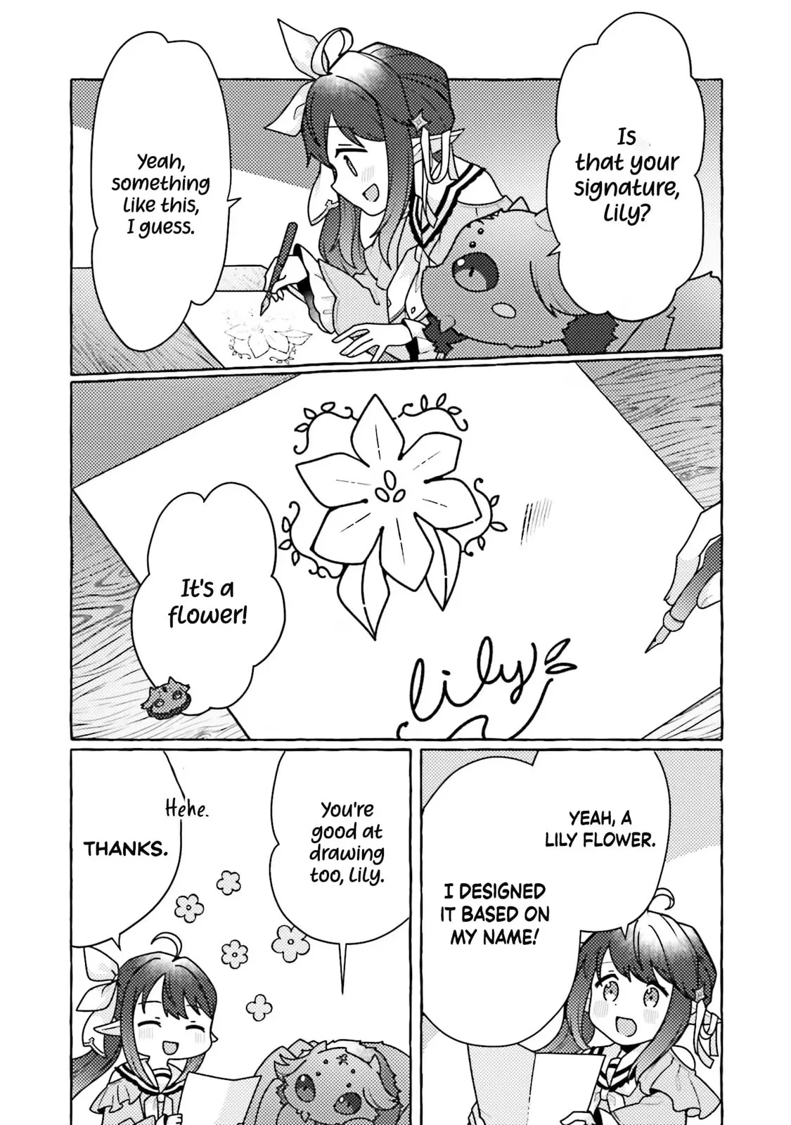 I've Tamed a Spider Monster, So I'm Going to Try My Best at Sewing with Spider Silk! Chapter 4 page 33