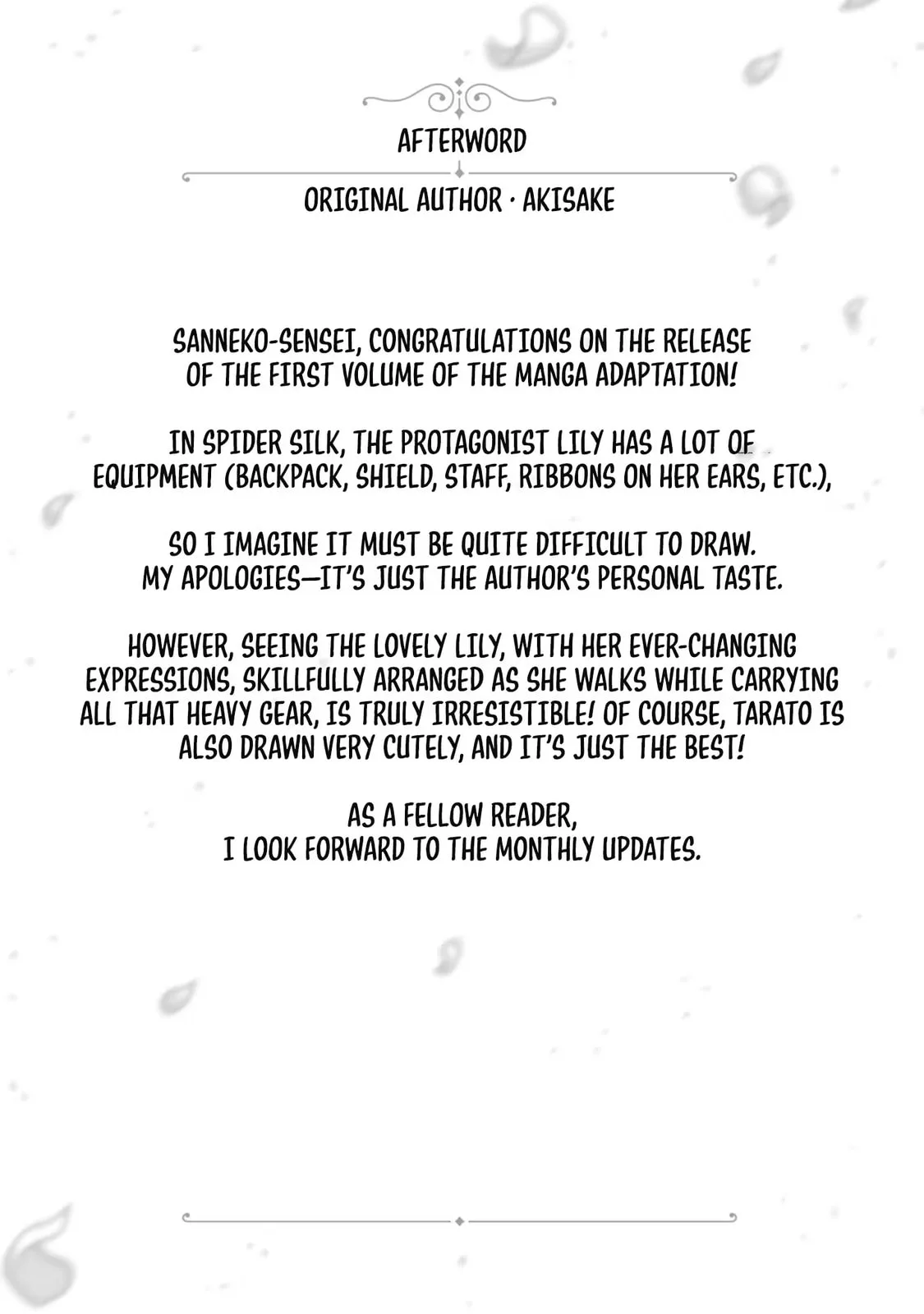 I've Tamed a Spider Monster, So I'm Going to Try My Best at Sewing with Spider Silk! Chapter 4 page 43
