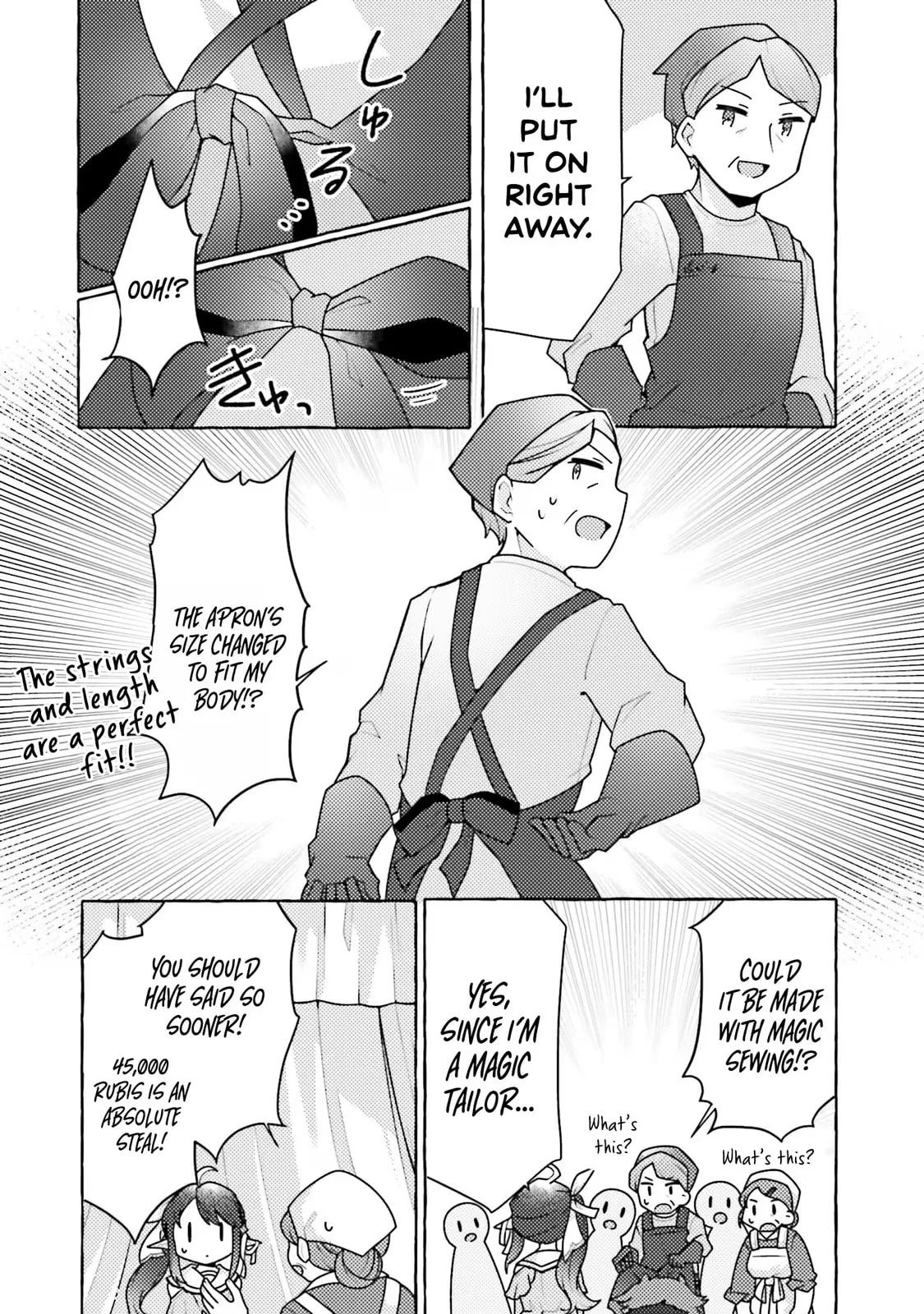 I've Tamed a Spider Monster, So I'm Going to Try My Best at Sewing with Spider Silk! Chapter 5 page 9