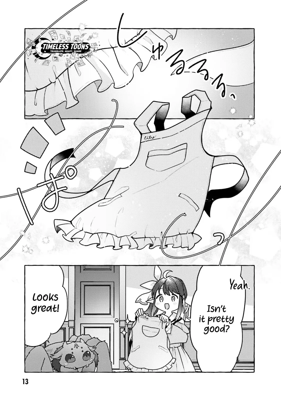 I've Tamed a Spider Monster, So I'm Going to Try My Best at Sewing with Spider Silk! Chapter 5 page 15
