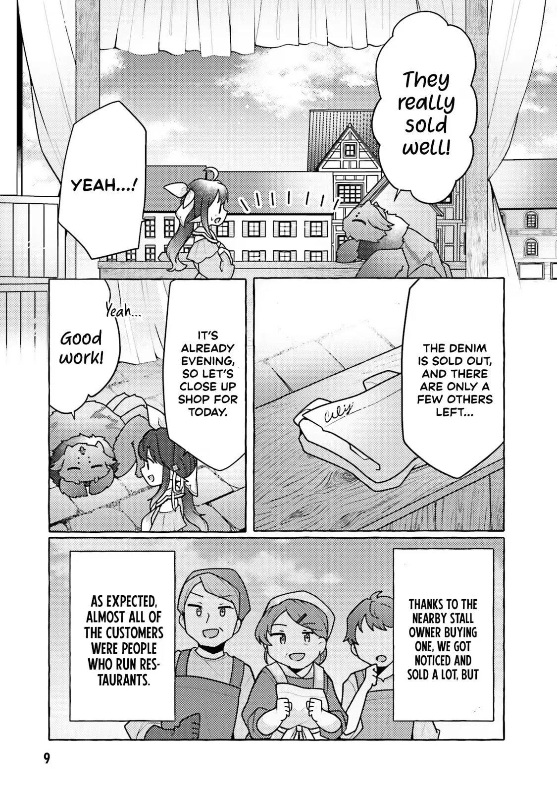 I've Tamed a Spider Monster, So I'm Going to Try My Best at Sewing with Spider Silk! Chapter 5 page 11