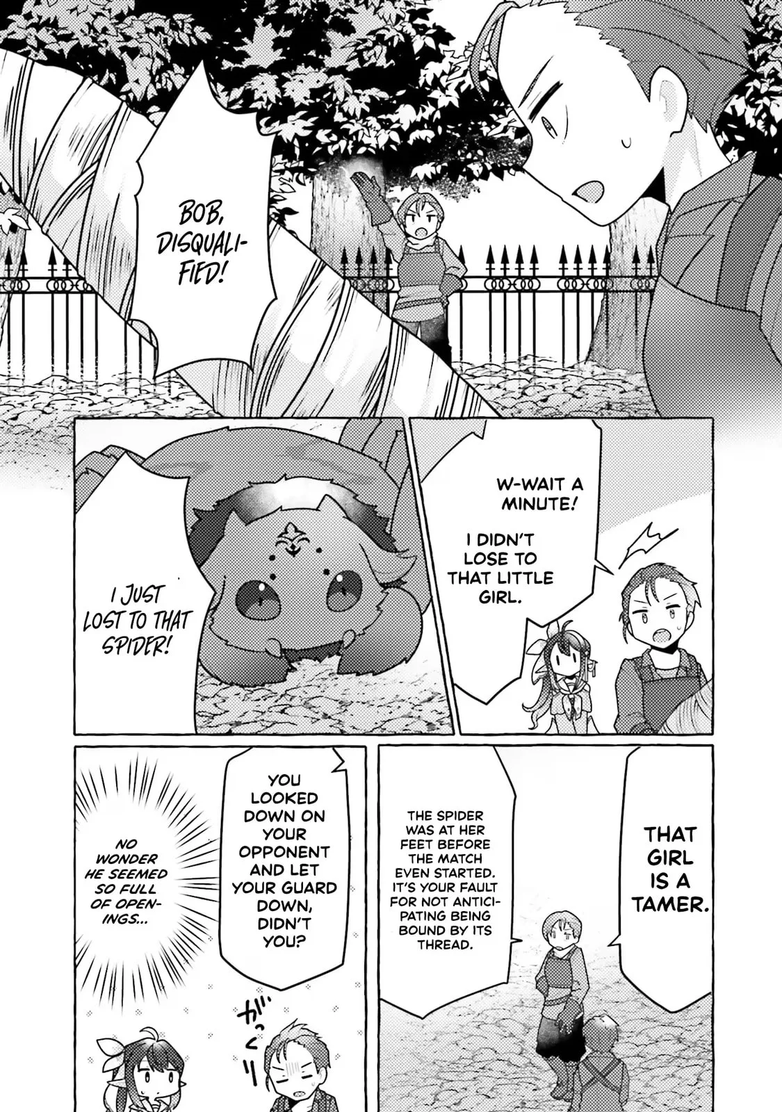 I've Tamed a Spider Monster, So I'm Going to Try My Best at Sewing with Spider Silk! Chapter 5 page 28