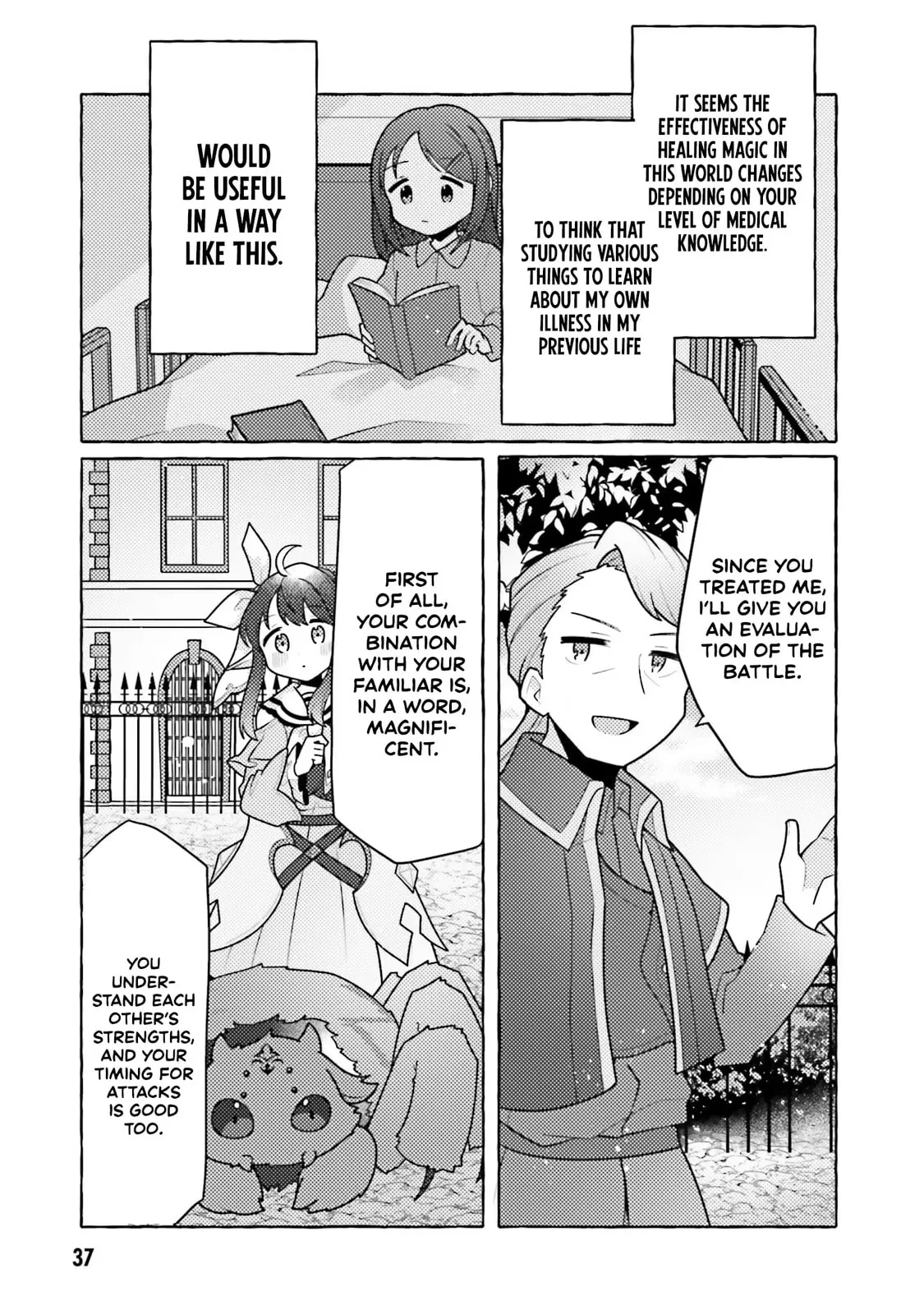 I've Tamed a Spider Monster, So I'm Going to Try My Best at Sewing with Spider Silk! Chapter 5 page 39