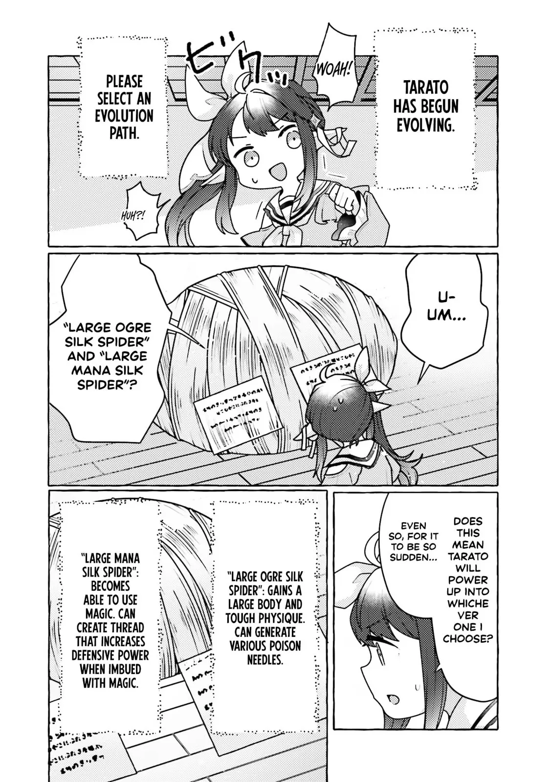 I've Tamed a Spider Monster, So I'm Going to Try My Best at Sewing with Spider Silk! Chapter 6 page 26