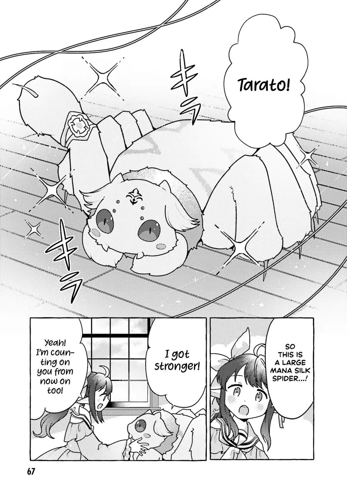 I've Tamed a Spider Monster, So I'm Going to Try My Best at Sewing with Spider Silk! Chapter 6 page 28