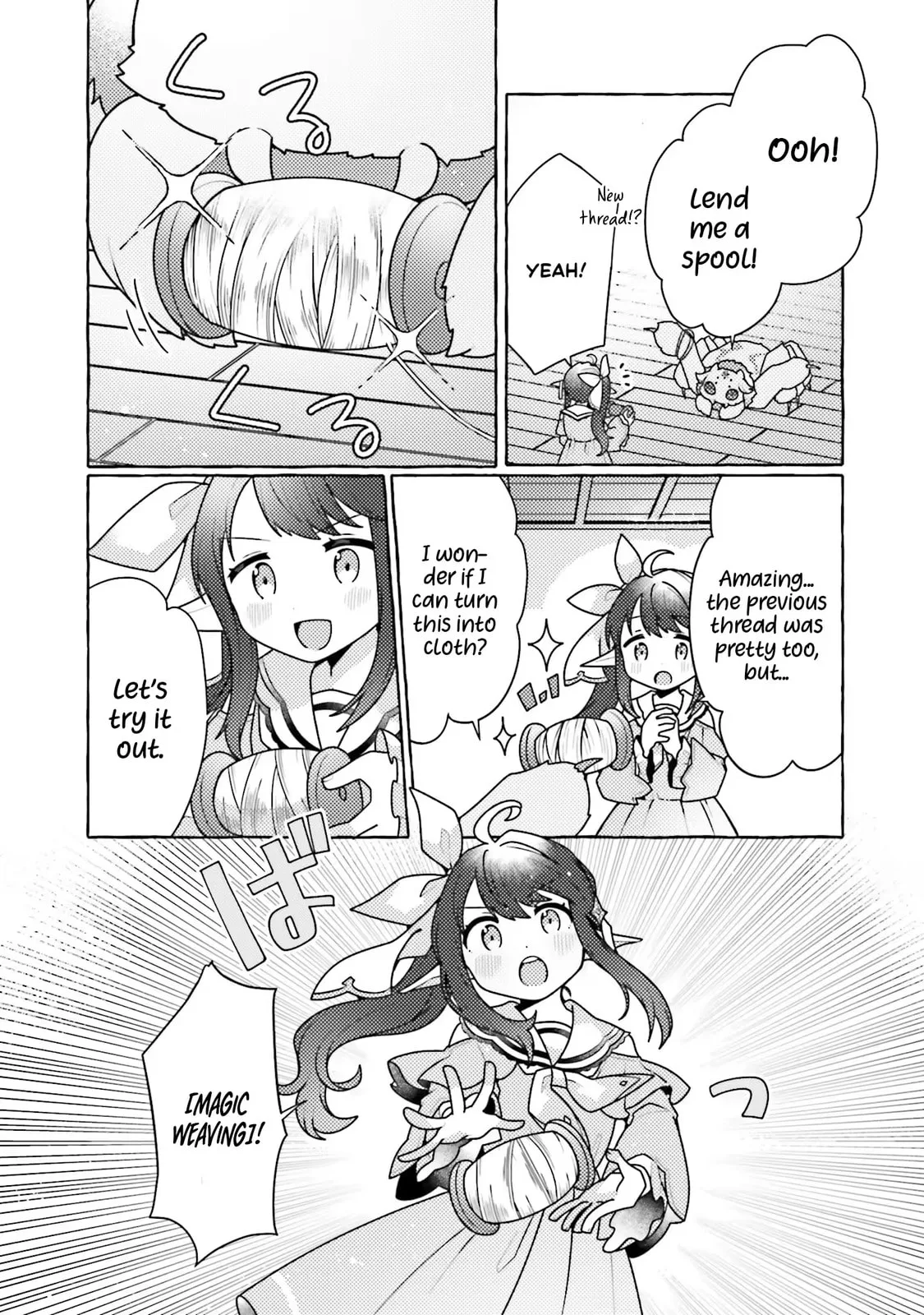 I've Tamed a Spider Monster, So I'm Going to Try My Best at Sewing with Spider Silk! Chapter 6 page 29