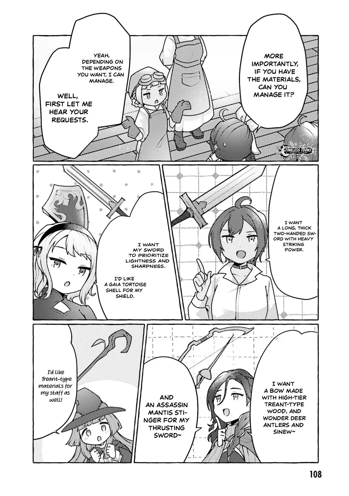 I've Tamed a Spider Monster, So I'm Going to Try My Best at Sewing with Spider Silk! Chapter 7 page 31
