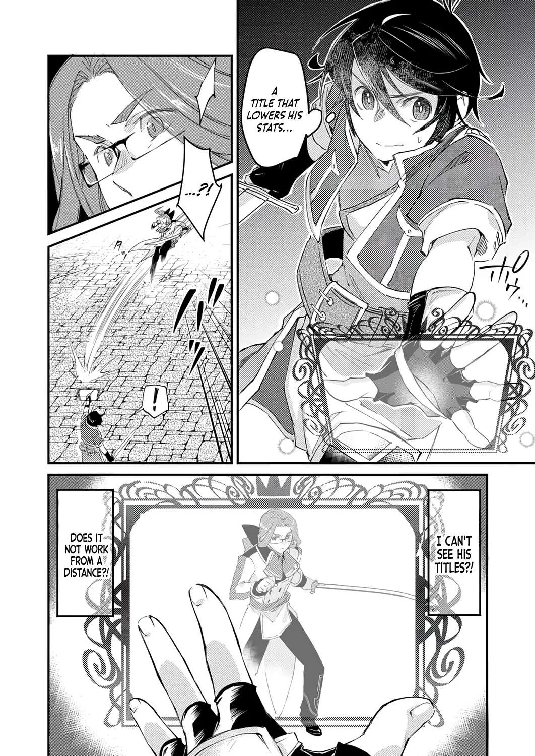 I Was Kicked From My Guild for Being a "Title Master," but It Turns Out to Be the Strongest Job, So Now I'm Unstoppable Chapter 3 page 8