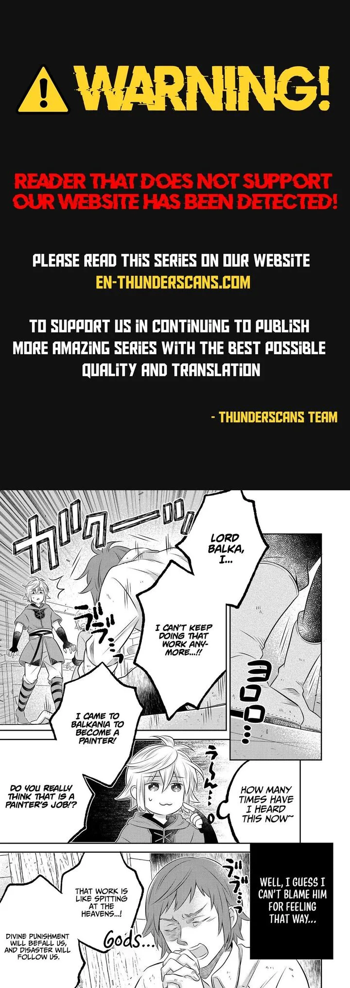 I Was Reincarnated as a Poor Farmer in a Different World, So I Decided to Make Bricks to Build a Castle Chapter 33.1 page 1