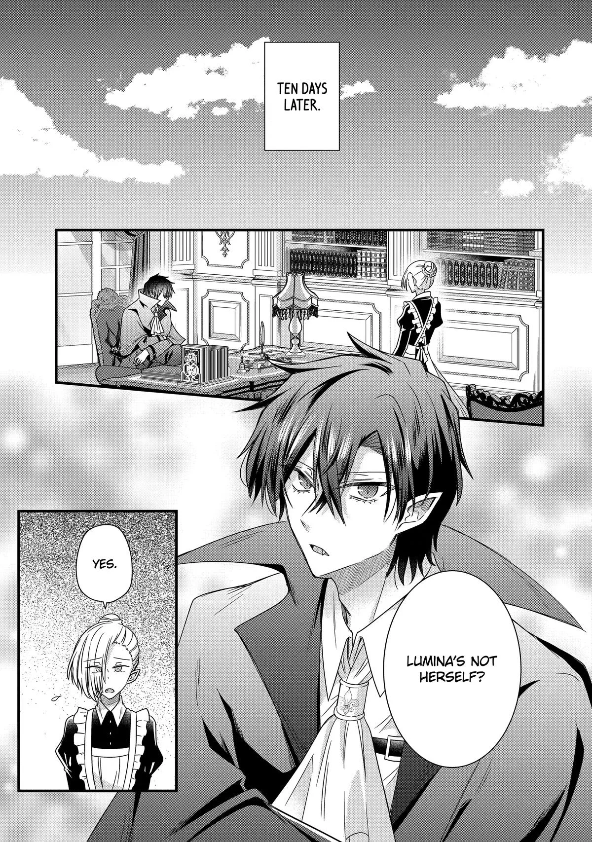 I Was Sacrificed to a Vampire, But He Spoils Me Instead! Chapter 13 page 25