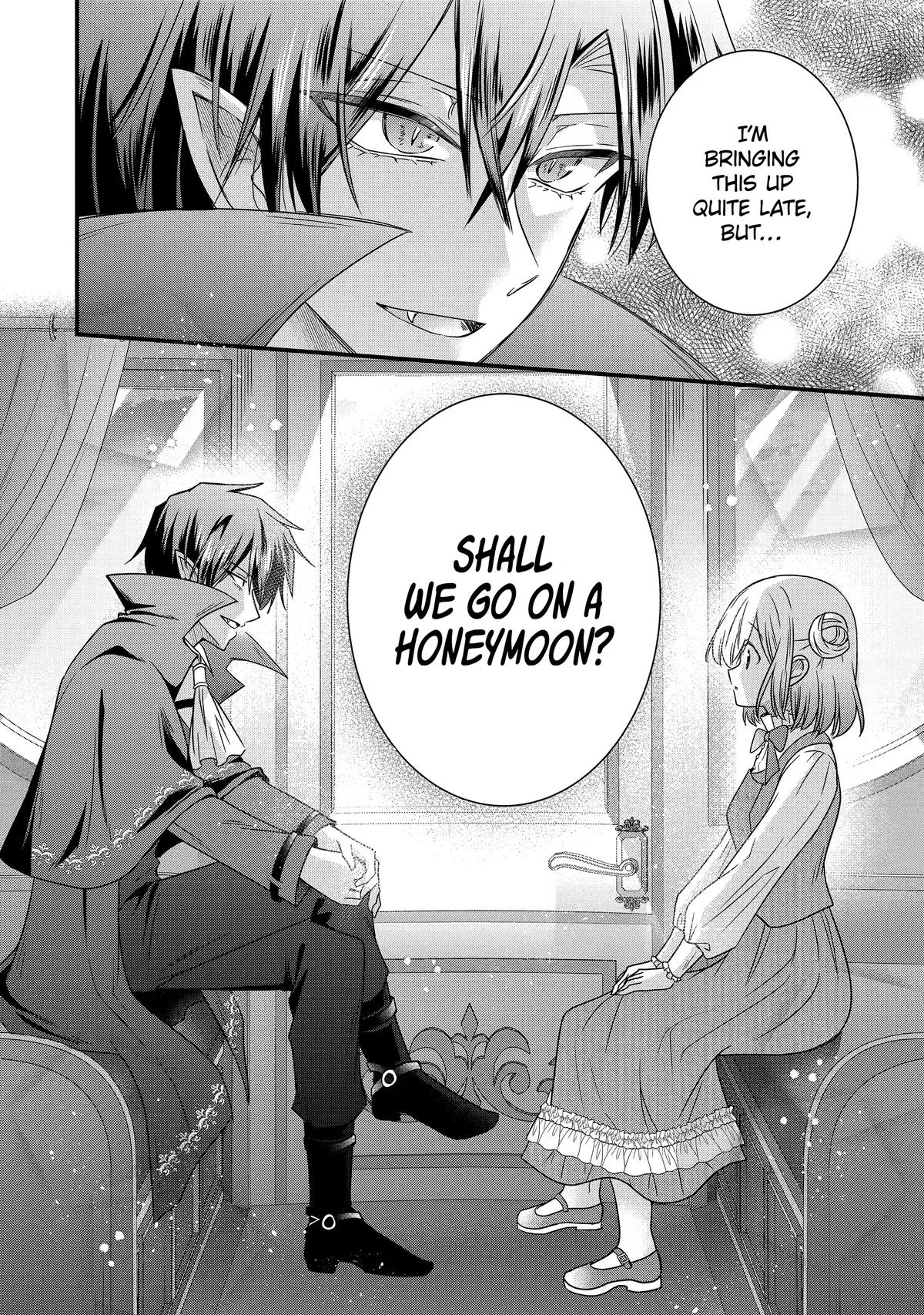 I Was Sacrificed to a Vampire, But He Spoils Me Instead! Chapter 14 page 32
