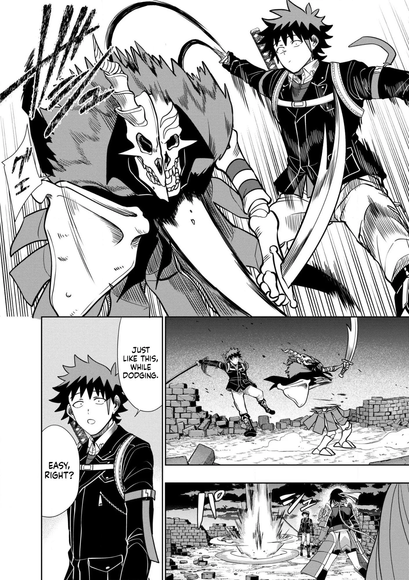I was Transmigrated as the Bottom-Tier of the Dungeon Academy, but I have a Strategy Guide for Some Reason Chapter 38 page 21
