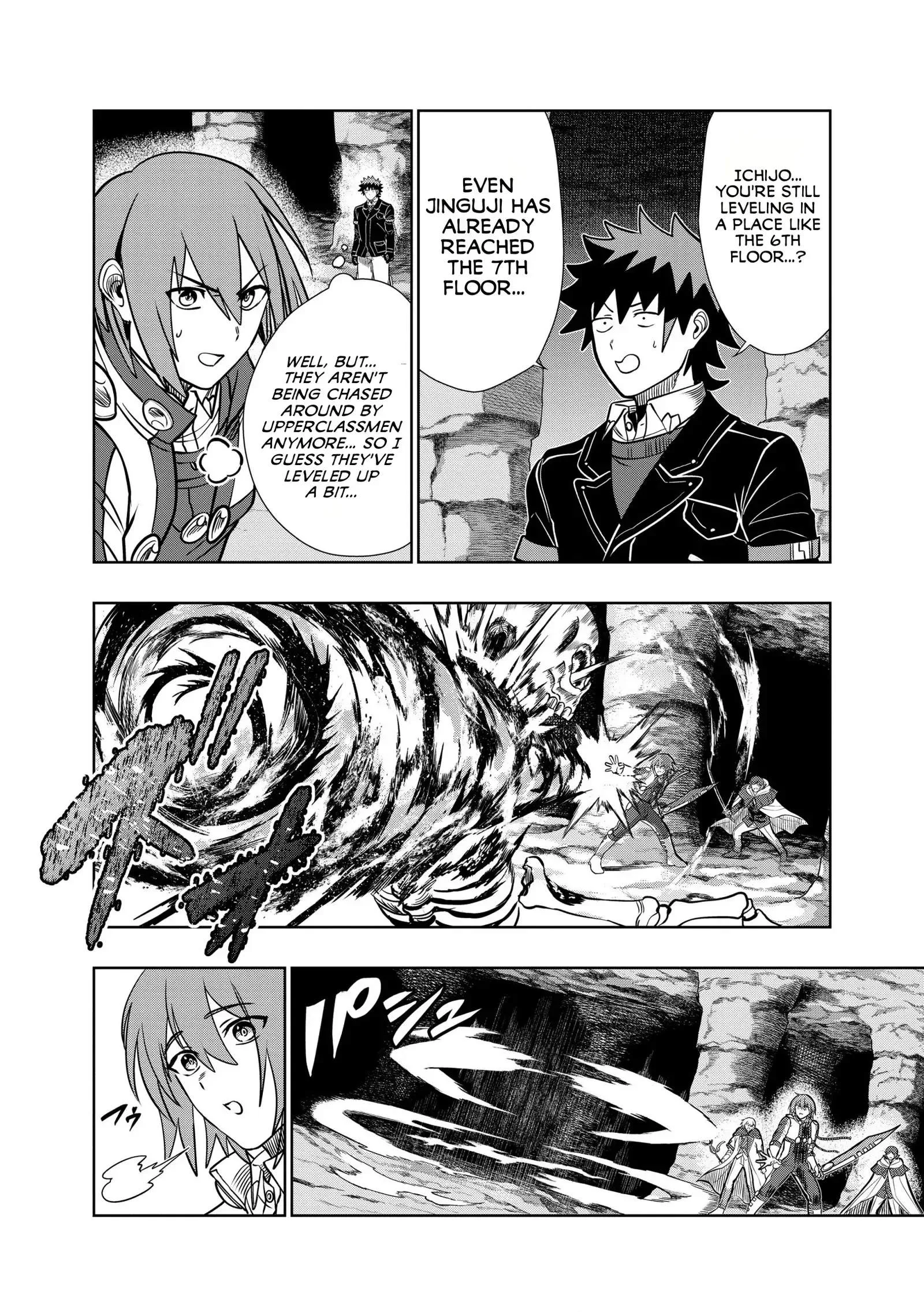 I was Transmigrated as the Bottom-Tier of the Dungeon Academy, but I have a Strategy Guide for Some Reason Chapter 39.1 page 4