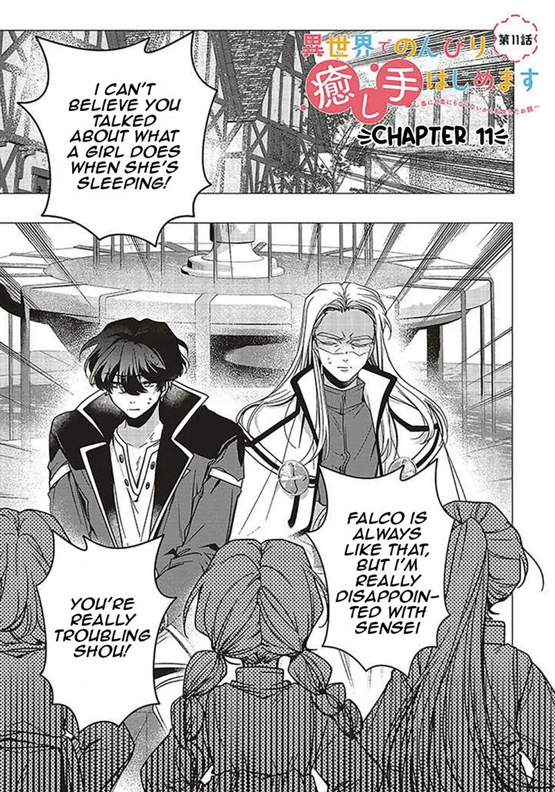 I Will Leisurely Become a Healer in Another World Chapter 11 page 1