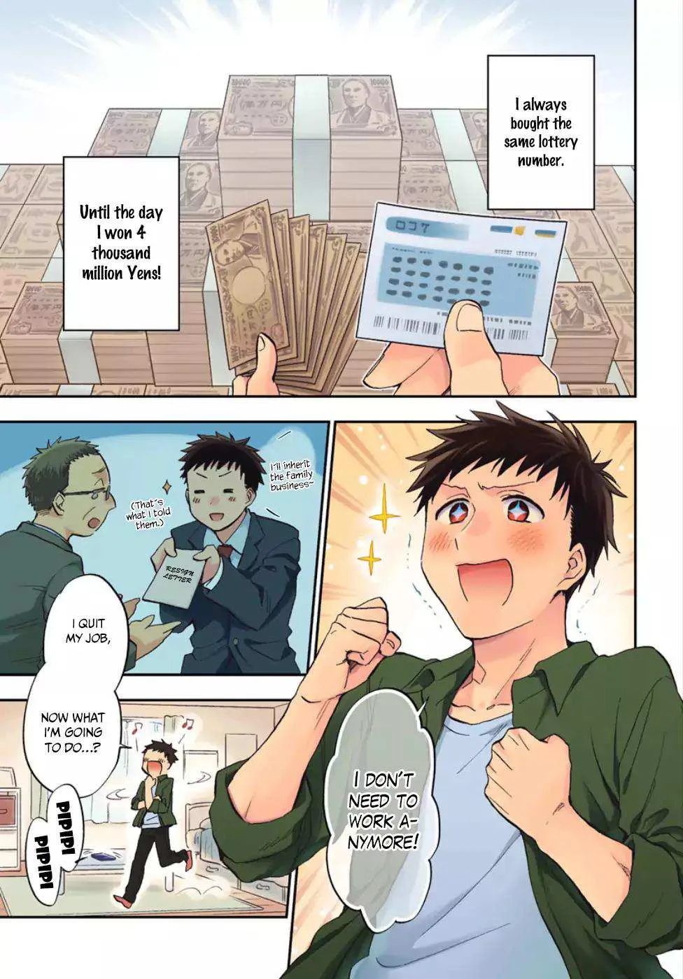 I Won 4 Billion in a Lottery But I Went to Another World Chapter 1 page 2