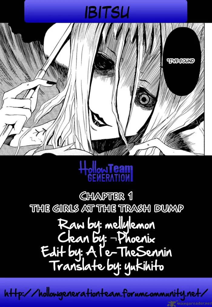 Ibitsu Chapter 1 page 1