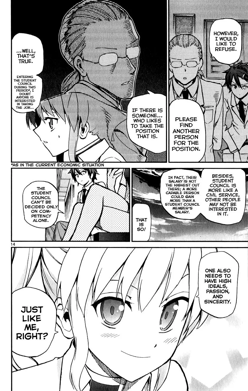 Ichiba Kurogane wa Kasegitai Chapter 12 page 14