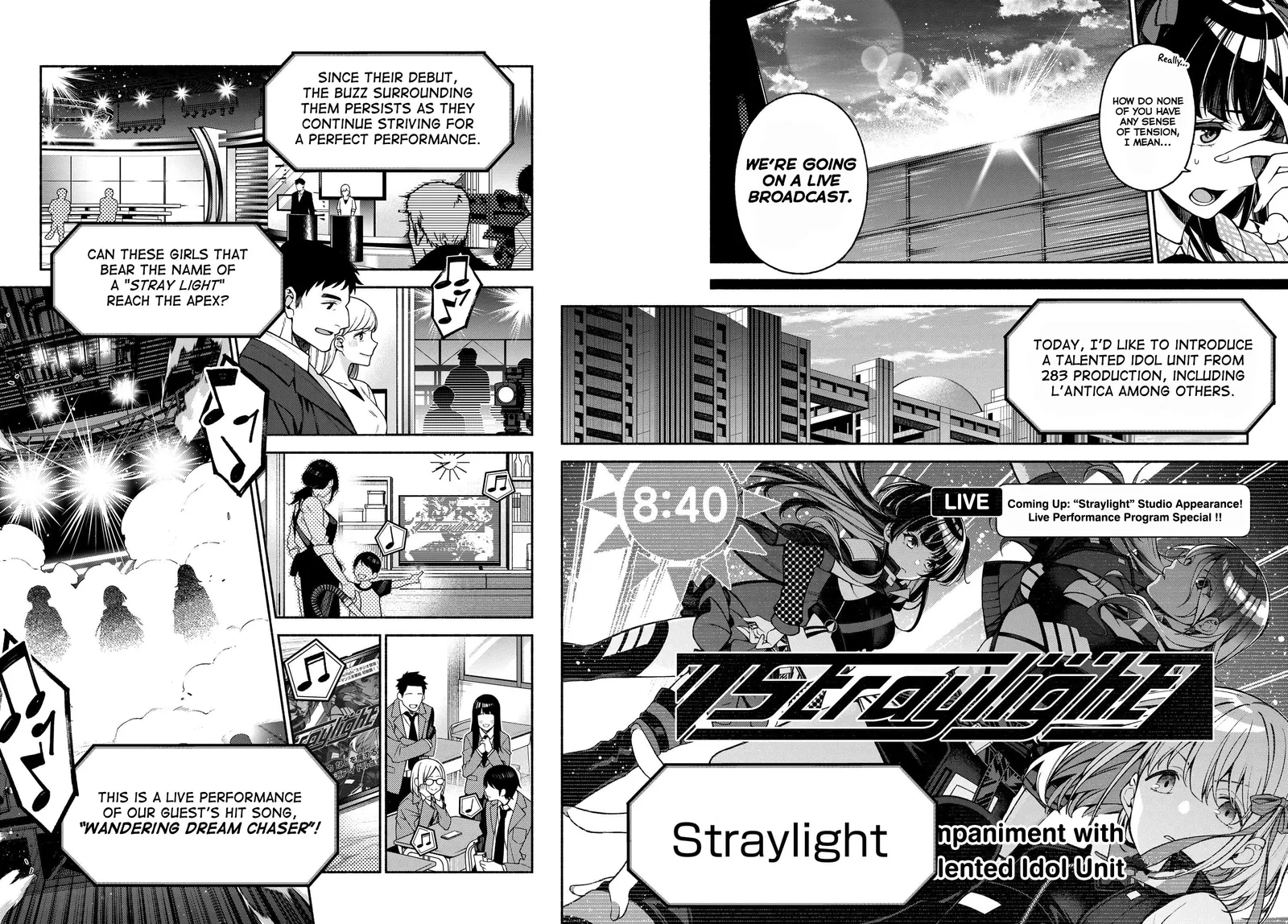 Idolmaster Shiny Colors Coherent Light Chapter 1 page 8