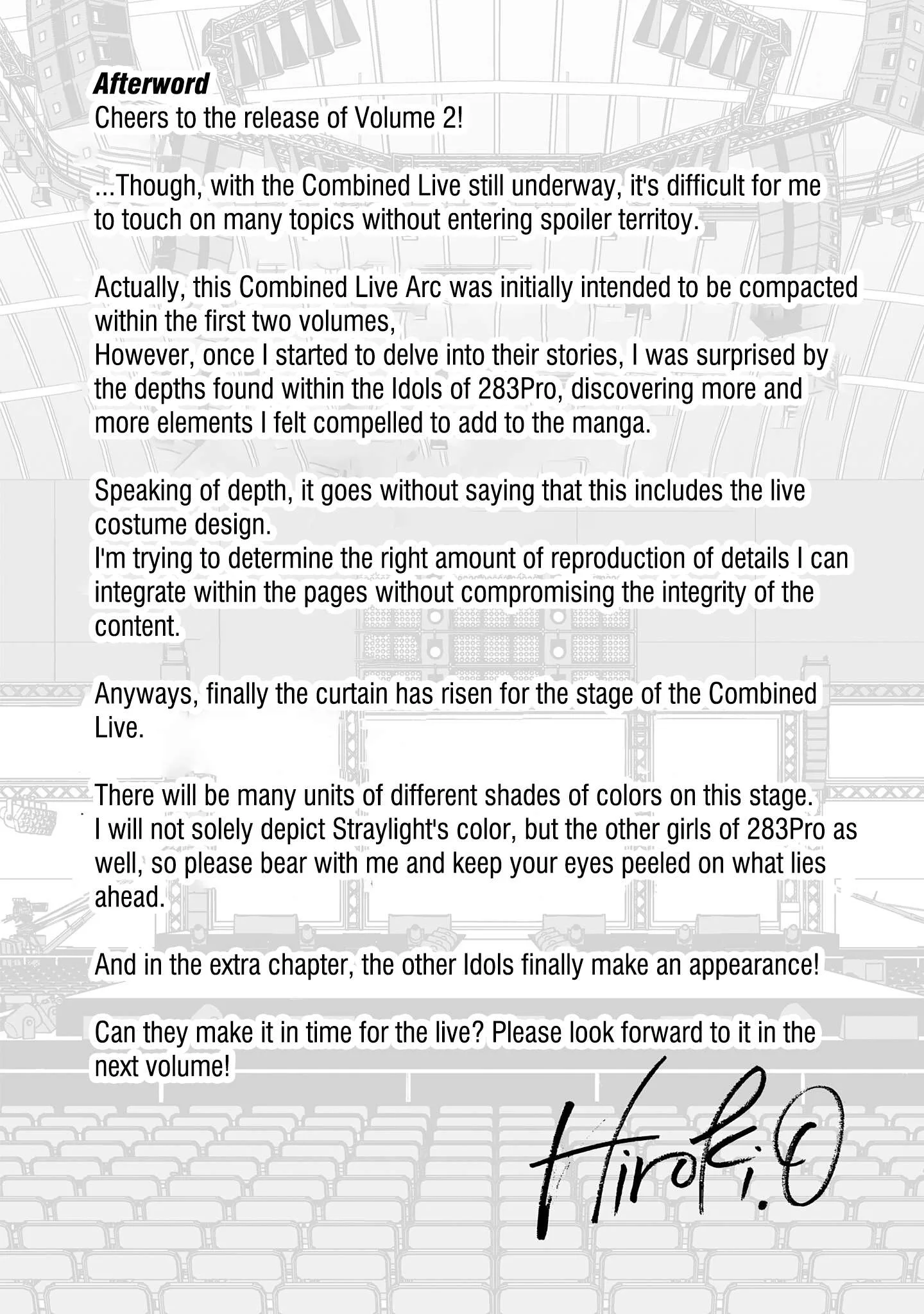 Idolmaster Shiny Colors Coherent Light Chapter 12.5 page 5