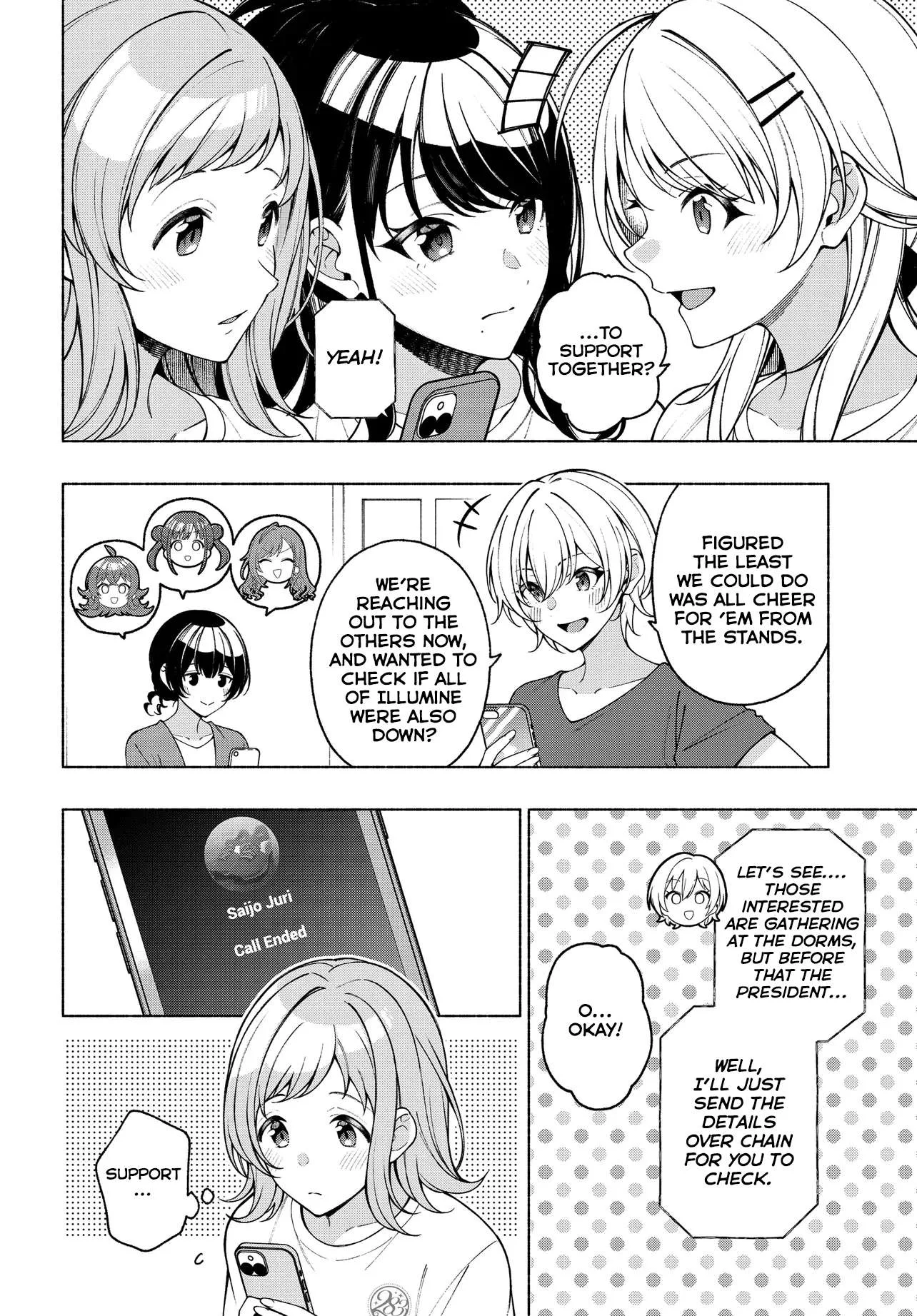 Idolmaster Shiny Colors Coherent Light Chapter 12.5 page 1