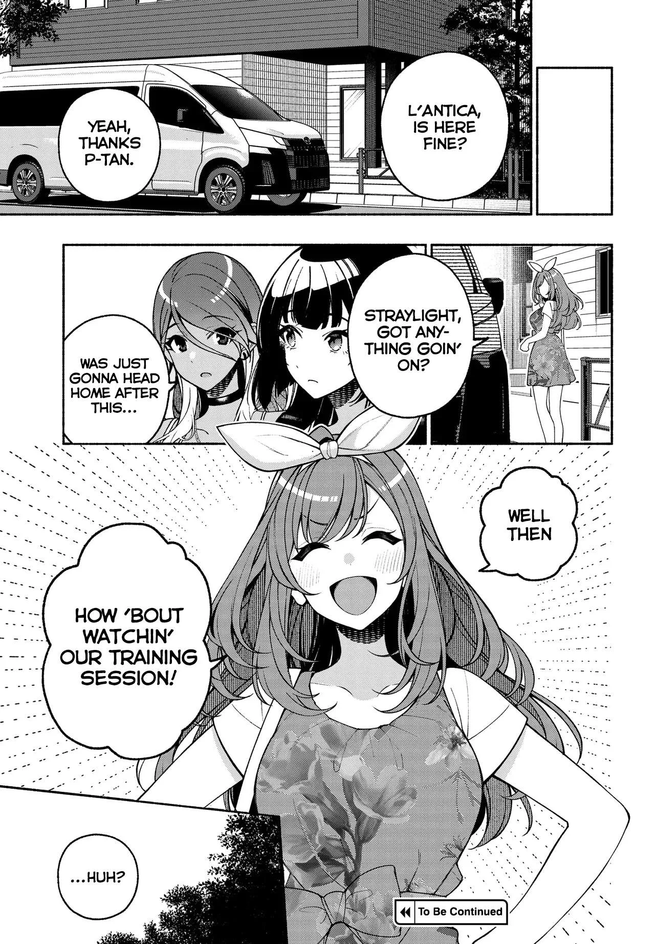 Idolmaster Shiny Colors Coherent Light Chapter 18.1 page 19