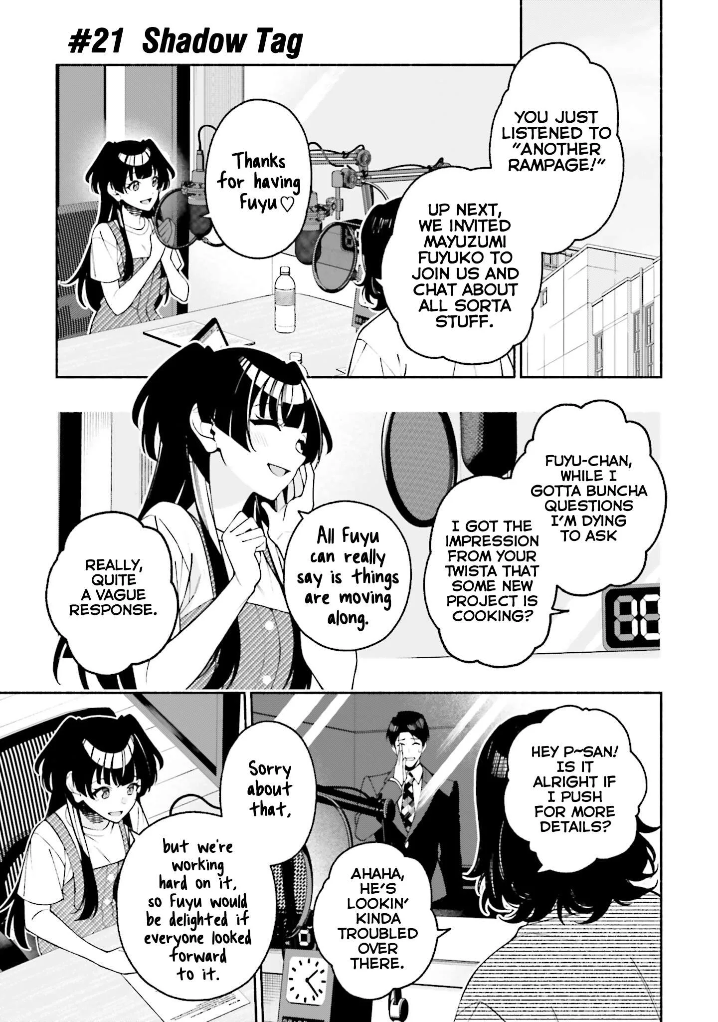 Idolmaster Shiny Colors Coherent Light Chapter 21 page 1