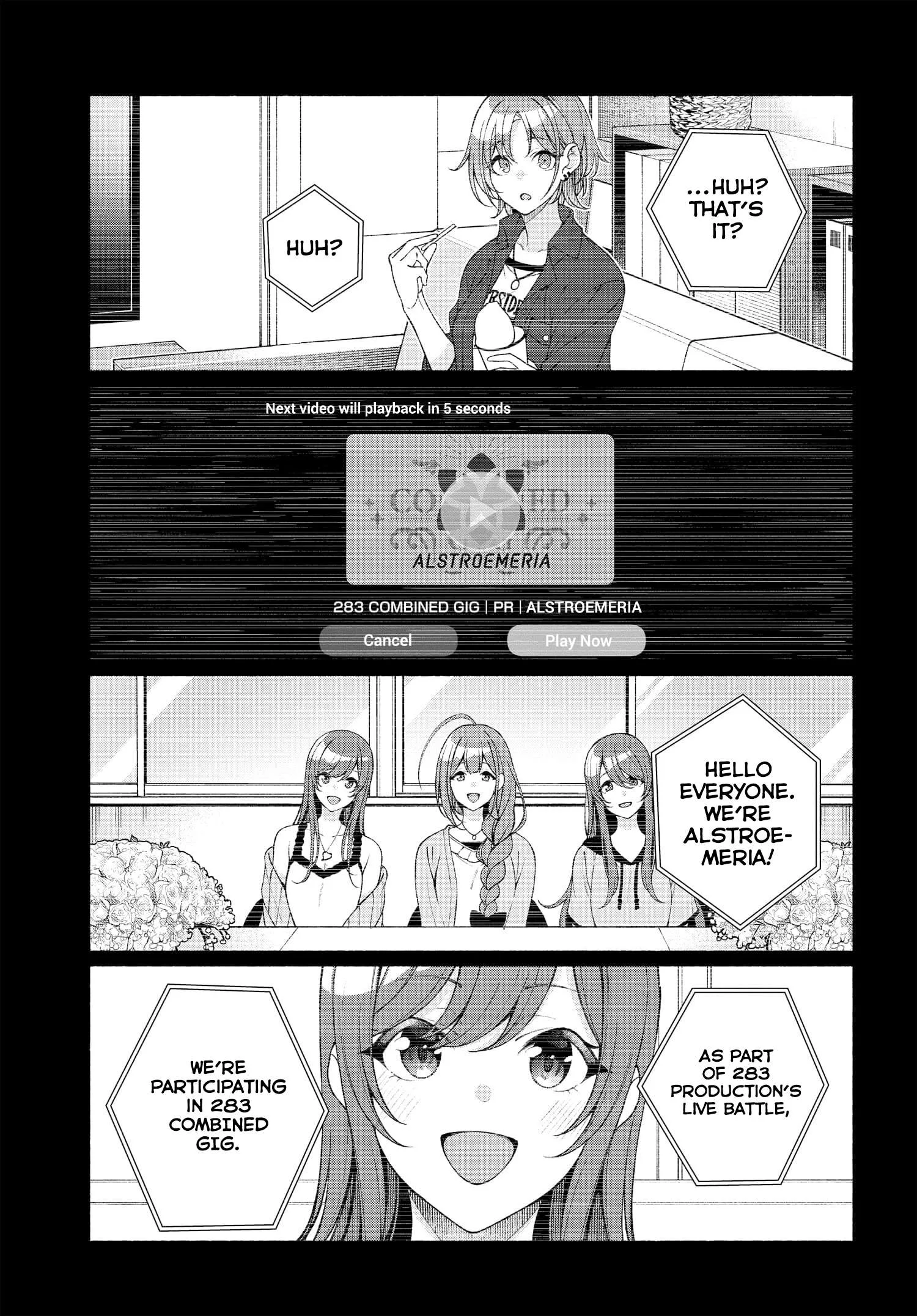 Idolmaster Shiny Colors Coherent Light Chapter 5 page 21