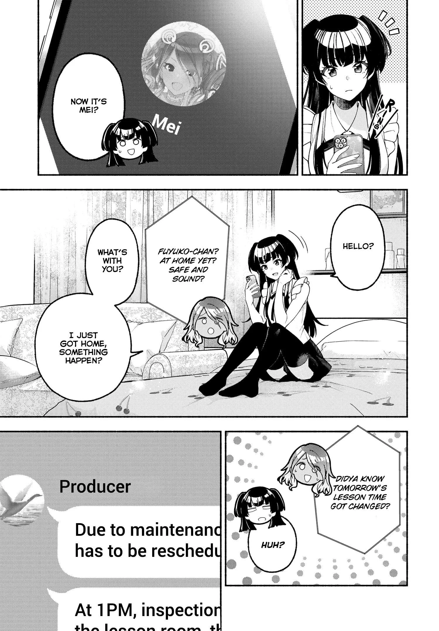 Idolmaster Shiny Colors Coherent Light Chapter 6 page 9