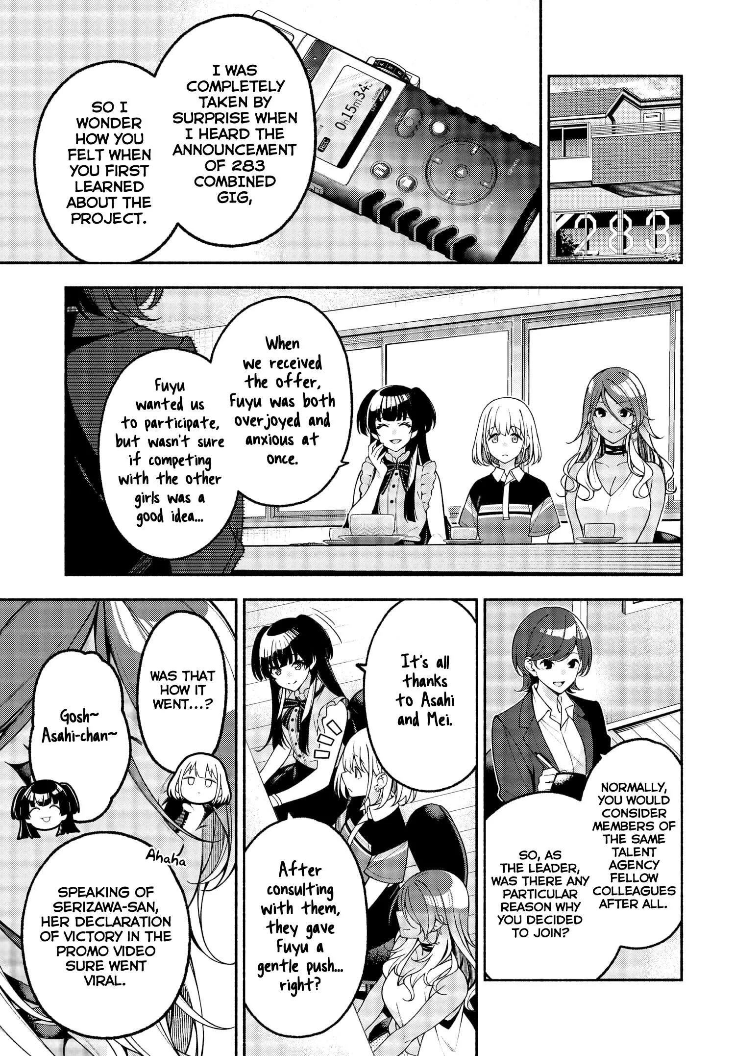 Idolmaster Shiny Colors Coherent Light Chapter 7.1 page 1