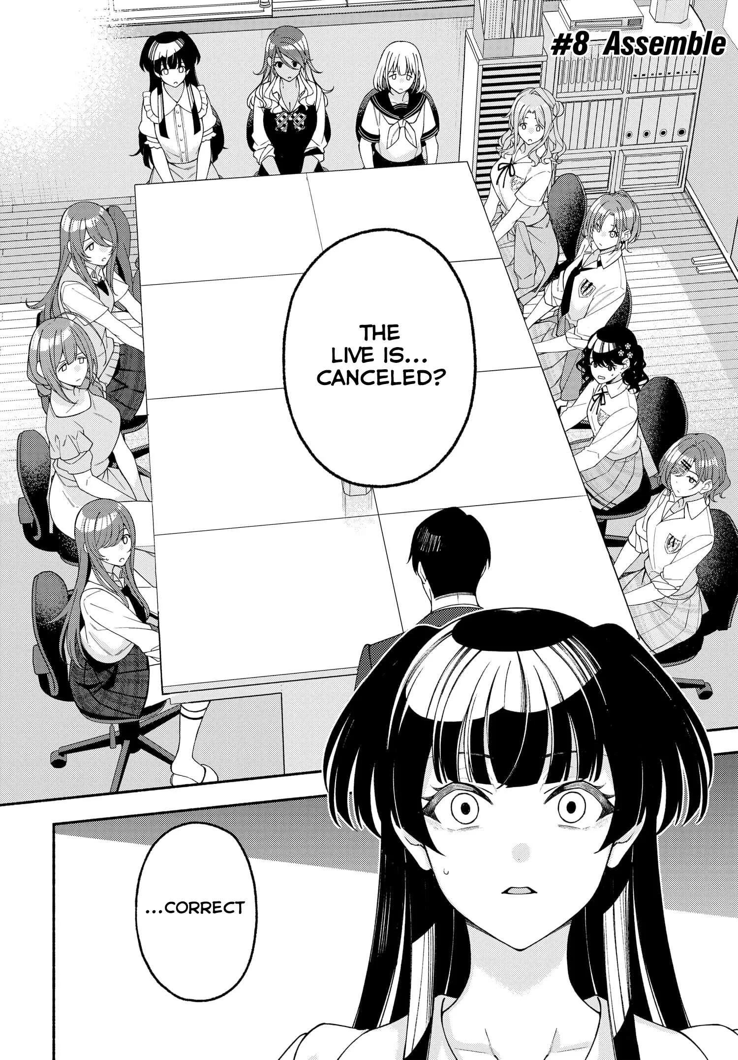 Idolmaster Shiny Colors Coherent Light Chapter 8.1 page 2