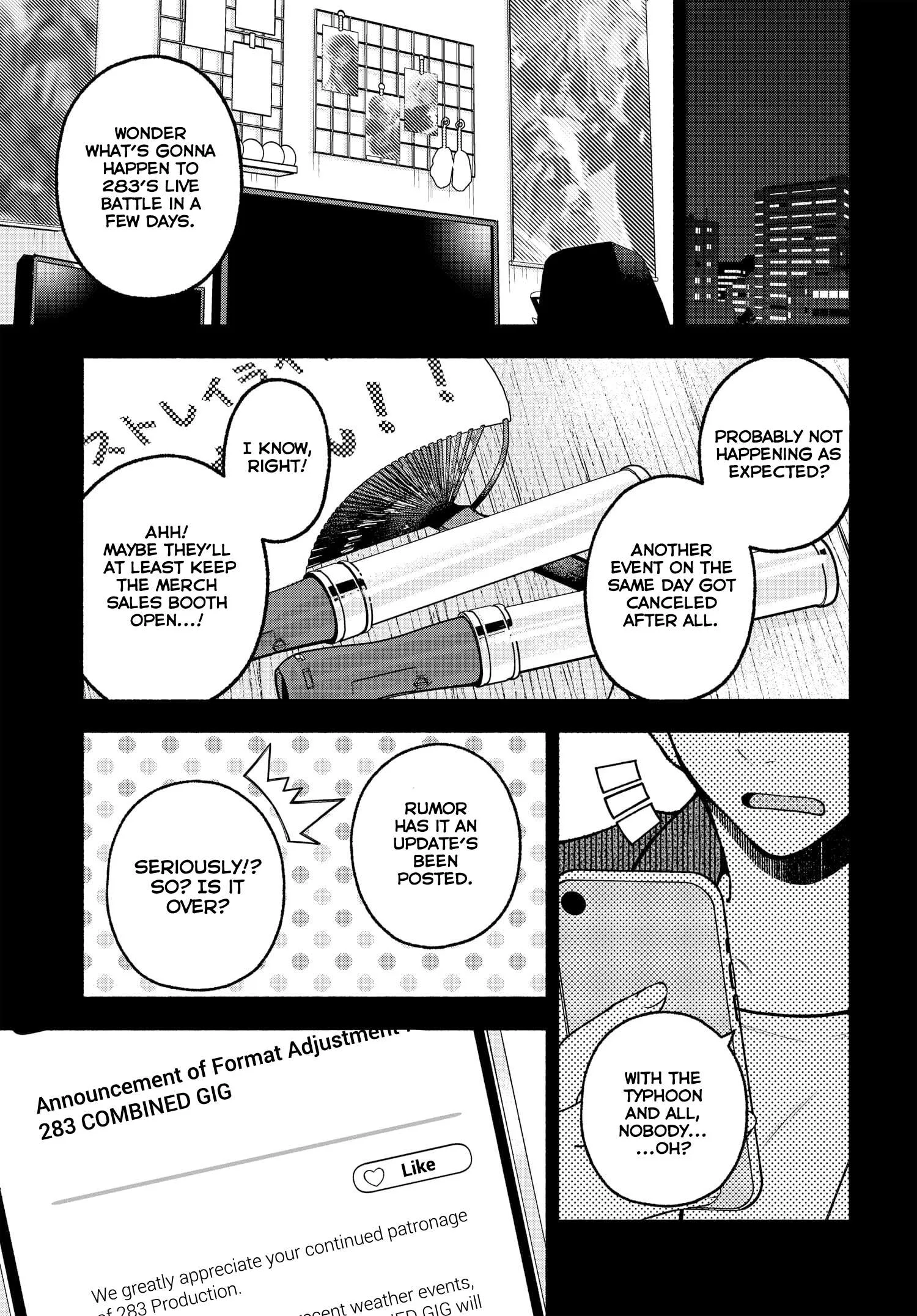 Idolmaster Shiny Colors Coherent Light Chapter 8.2 page 1