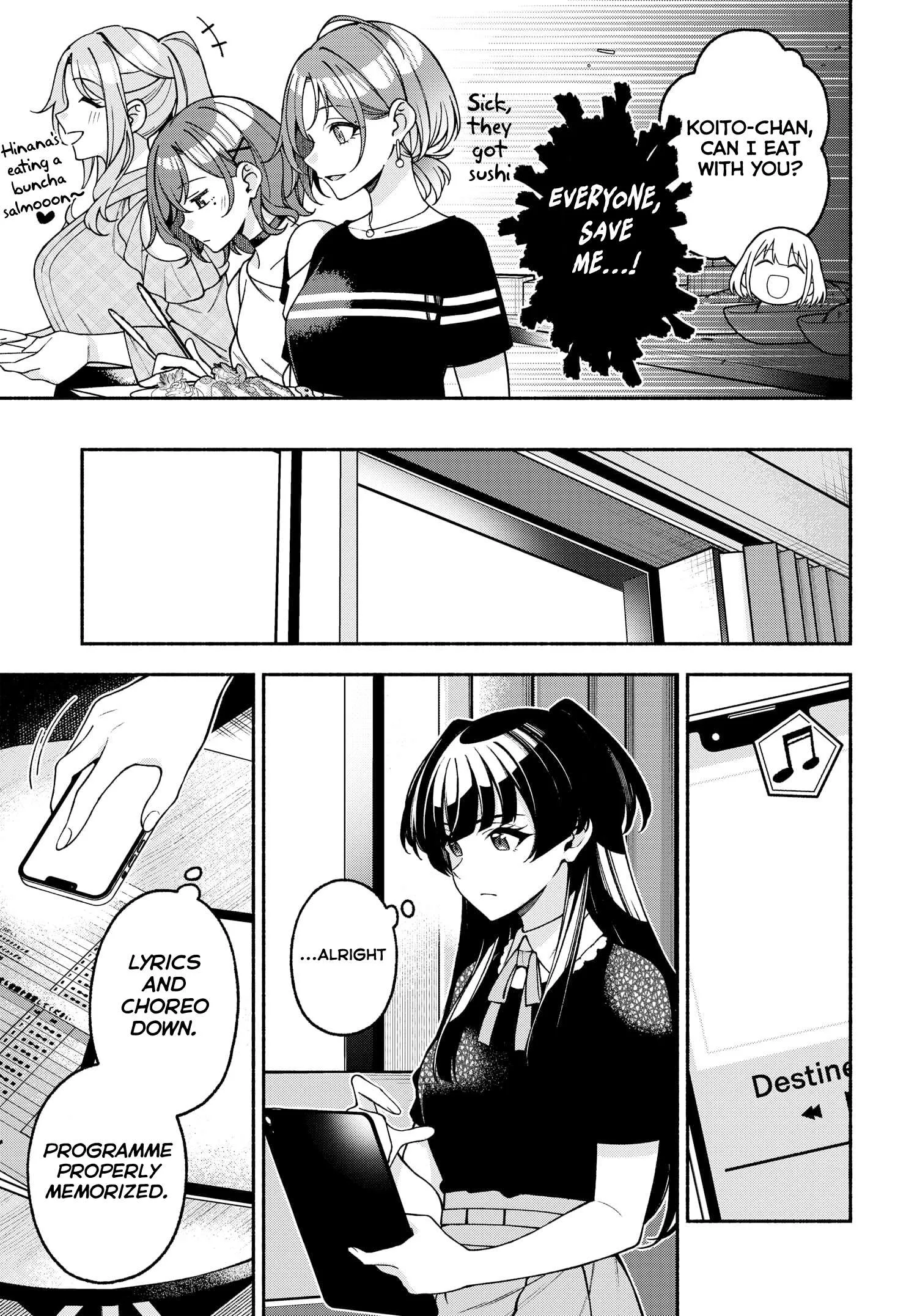 Idolmaster Shiny Colors Coherent Light Chapter 9 page 11