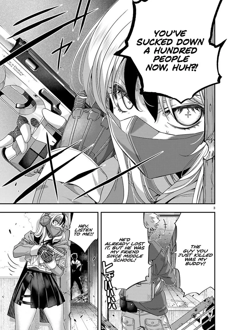 Ikai Tettai Parabellum Chapter 2.2 page 3