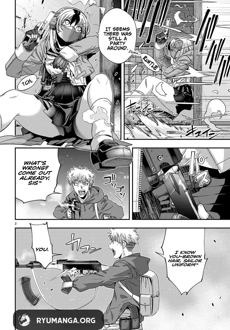 Ikai Tettai Parabellum Chapter 2.2 page 2