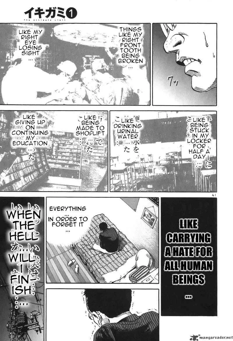 Ikigami Chapter 1 page 43