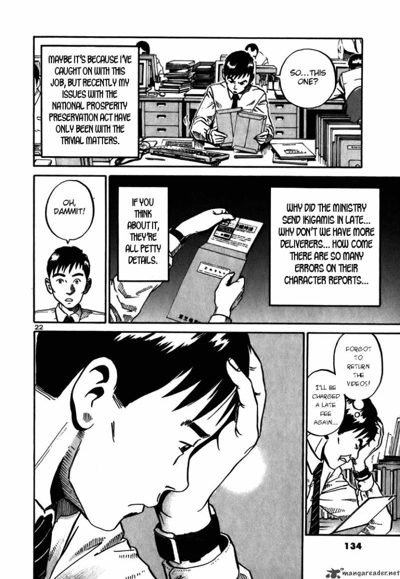 Ikigami Chapter 10 page 20