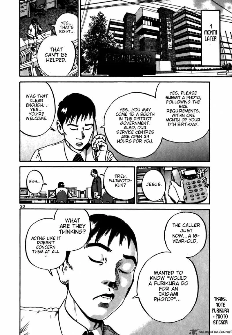 Ikigami Chapter 10 page 18