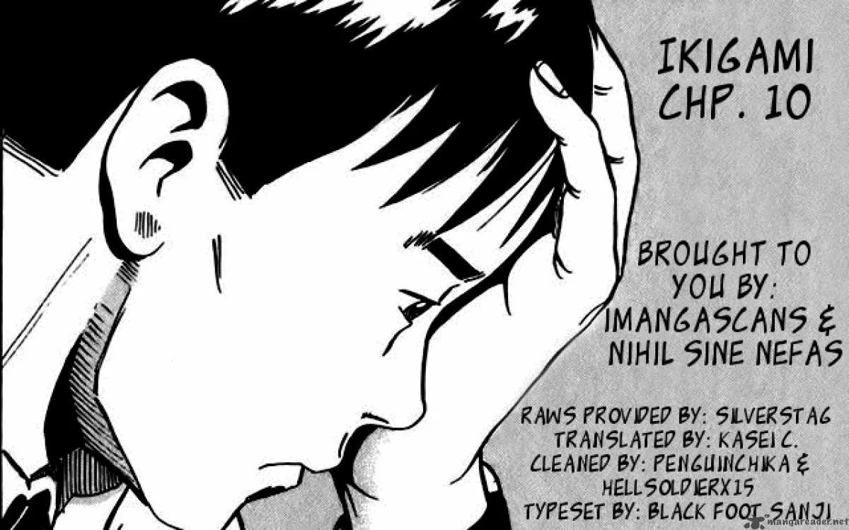 Ikigami Chapter 10 page 38