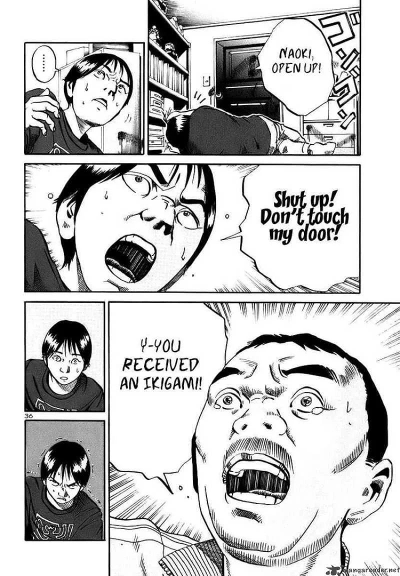 Ikigami Chapter 13 page 36