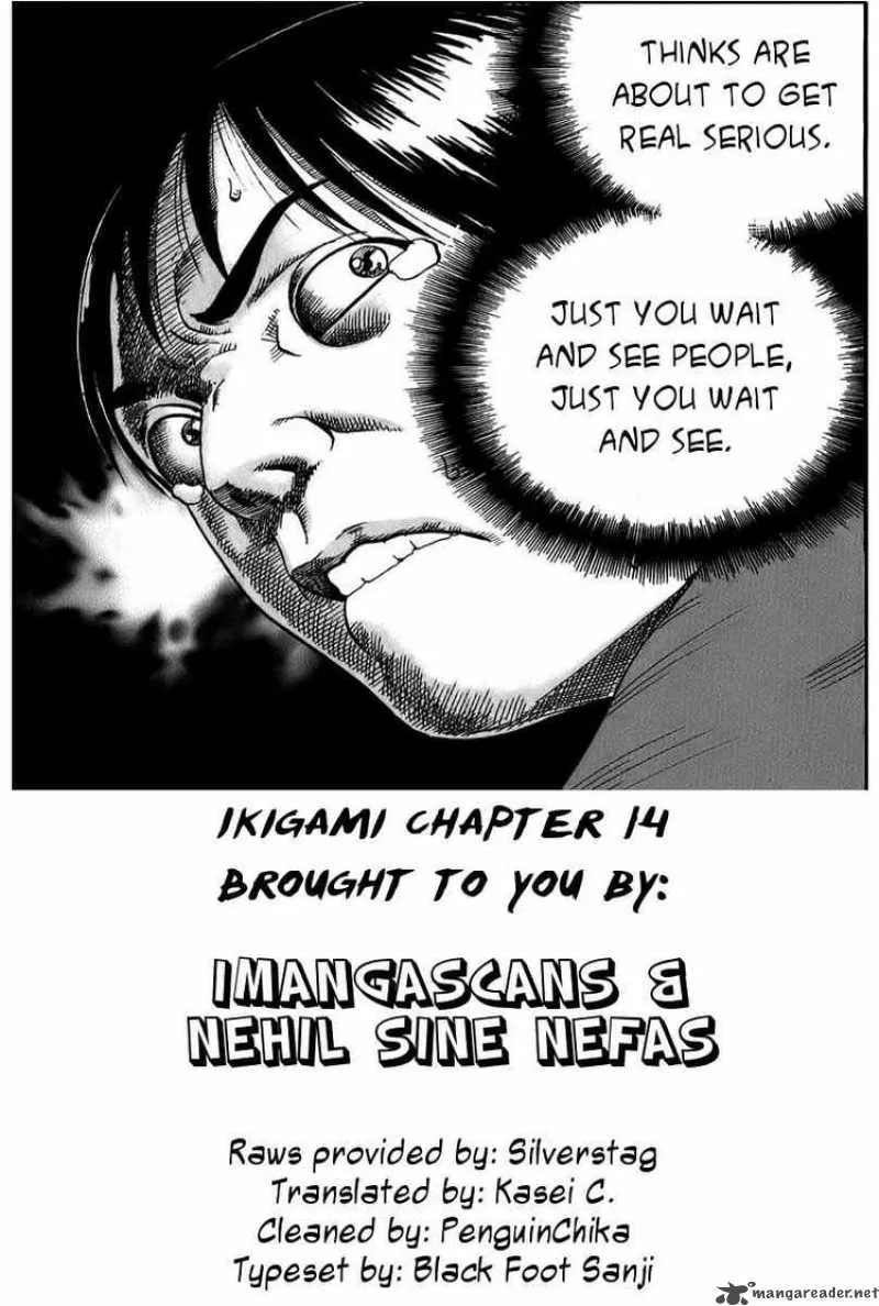Ikigami Chapter 14 page 38